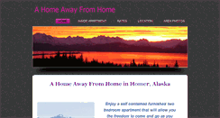 Desktop Screenshot of ahomeawayfromhomeinhomer.com