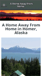 Mobile Screenshot of ahomeawayfromhomeinhomer.com